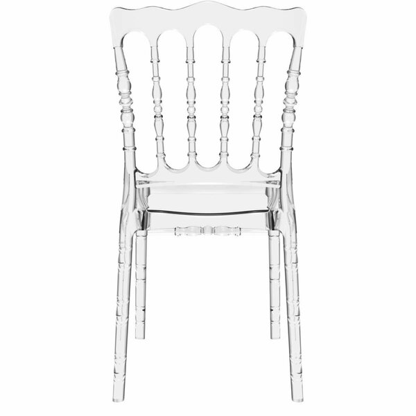 Siesta Opera Polycarbonate Dining Chair Transparent Clear, 2PK ISP061-TCL